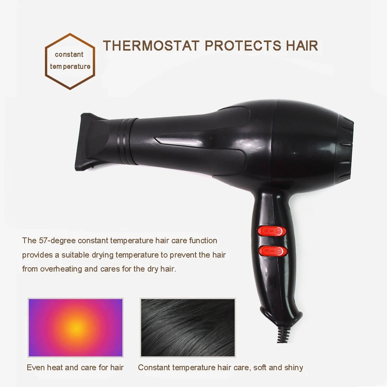 Professional Multi Purpose Hair Dryer Salon (1800 Watts) Professional Multi Purpose Hair Dryer Salon (1800 Watts)